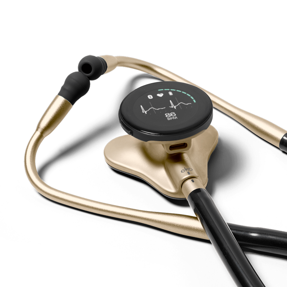 EKO CORE 500 Digital Stethoscope - Champagne