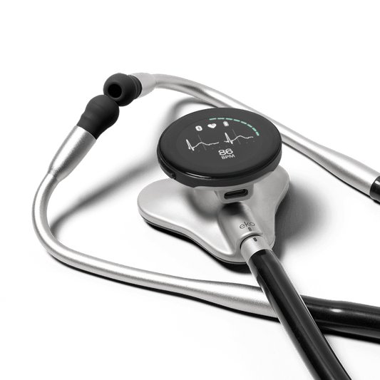 EKO CORE 500 Digital Stethoscope - Silver