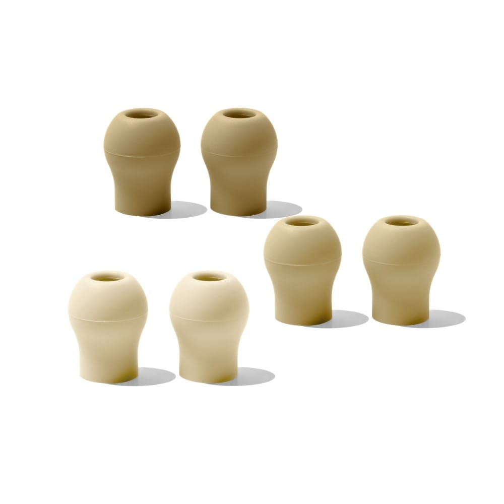 Eko CORE 500 Ear Tips, 6 Pairs – Sierra Collection: Sandstone, Canyon and Clay silicone ear tips