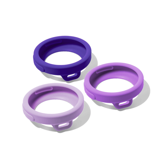 EKO CORE 500 Protective Chestpiece Cover 3-Pack - Bloom Collection