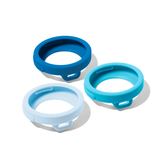 EKO CORE 500 Protective Chestpiece Cover 3-Pack - Ocean Collection