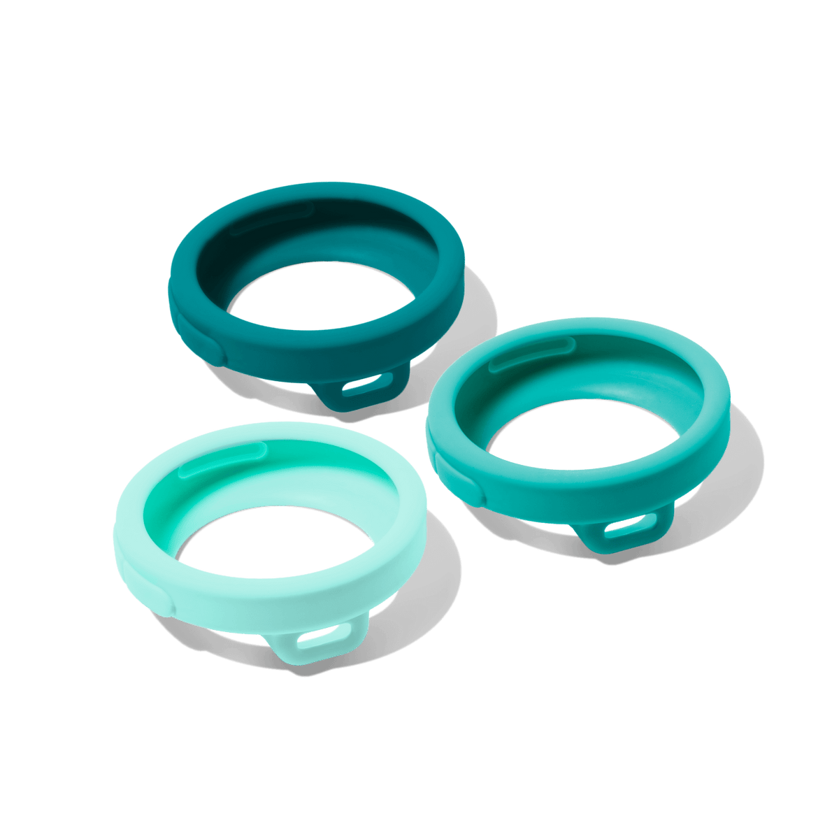 EKO CORE 500 Protective Chestpiece Cover 3-Pack - Rainforest Collection