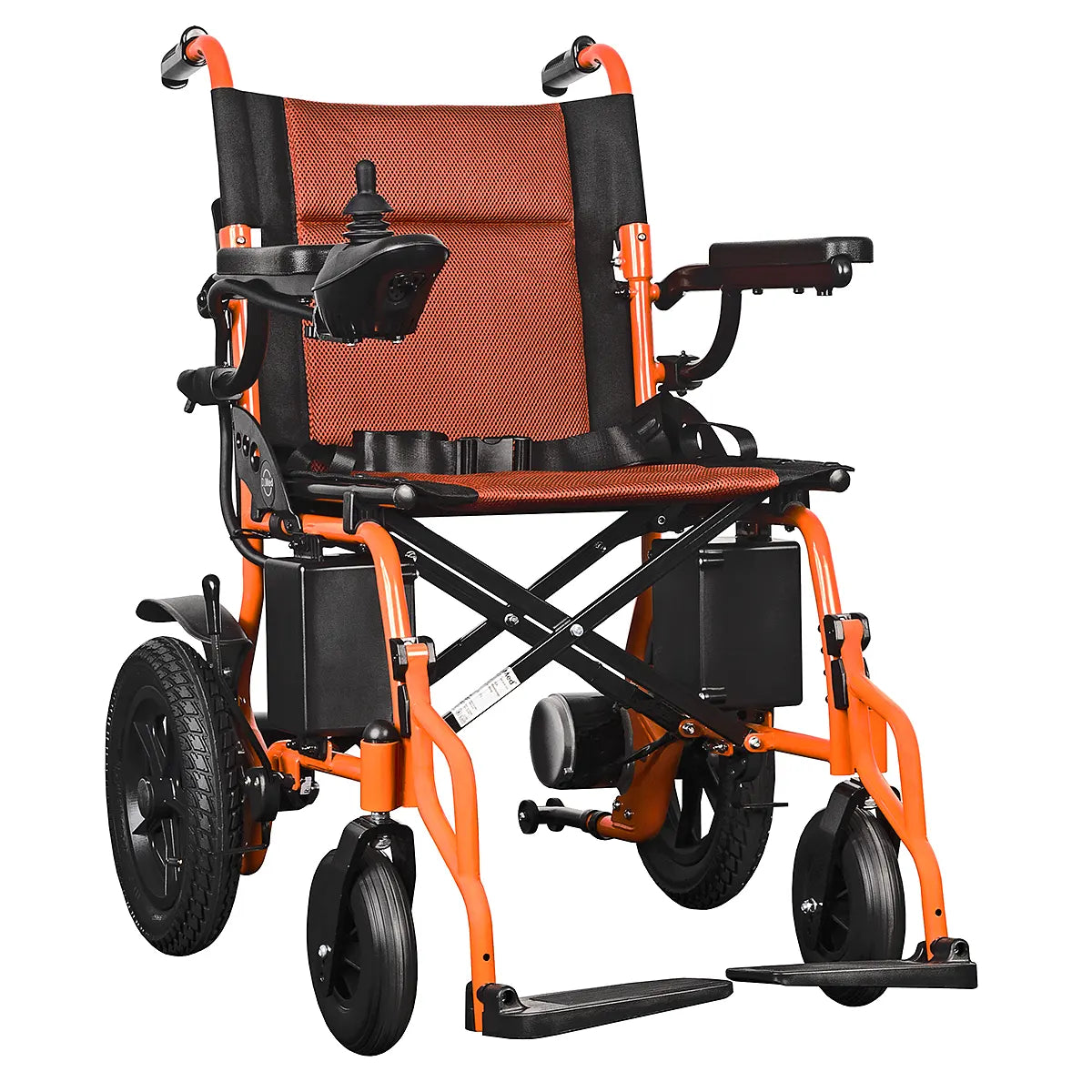 Electric Wheelchair – Dual 250W Motor, Foldable, 12Ah SLA Battery
