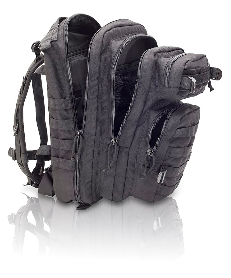 Elite Bags C2 BAG First Intervention Compact Backpack – Black – Open