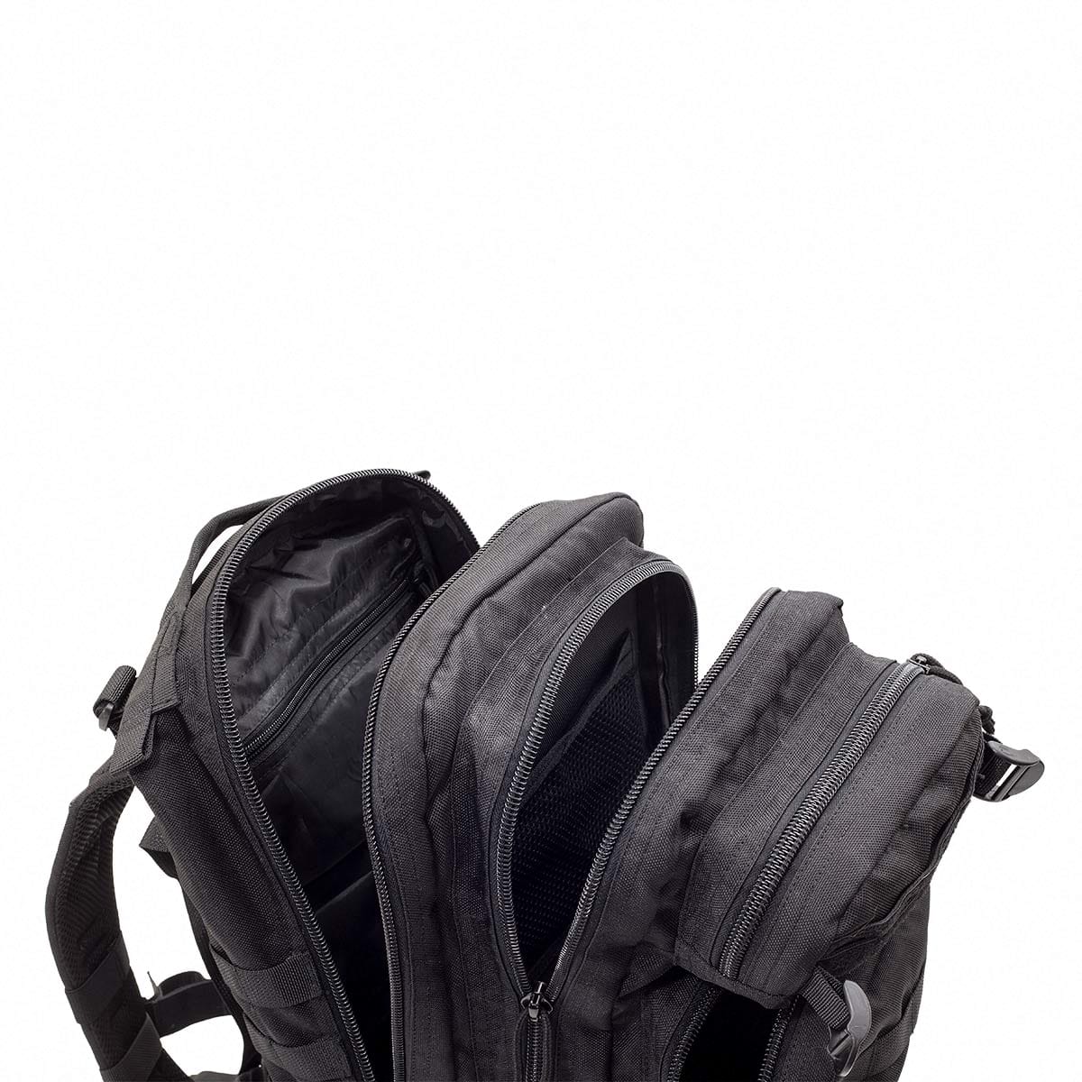 Elite Bags C2 BAG First Intervention Compact Backpack – Black – Open