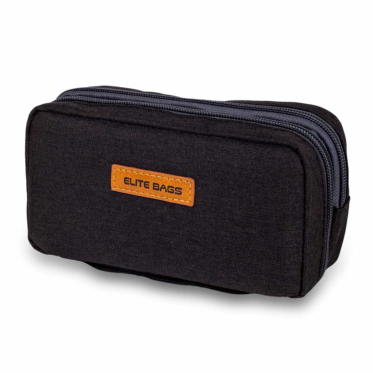 Elite Bags DIABETICS Isothermal Diabetes Kit Pouch – Black – Front