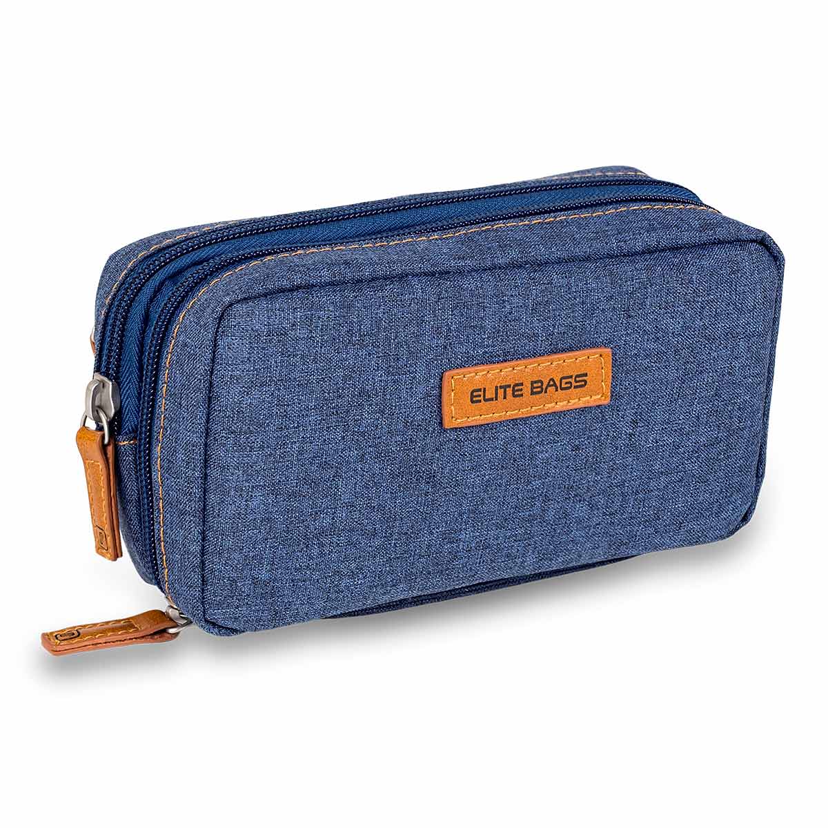 Elite Bags DIABETICS Isothermal Diabetes Kit Pouch – Blue – Front