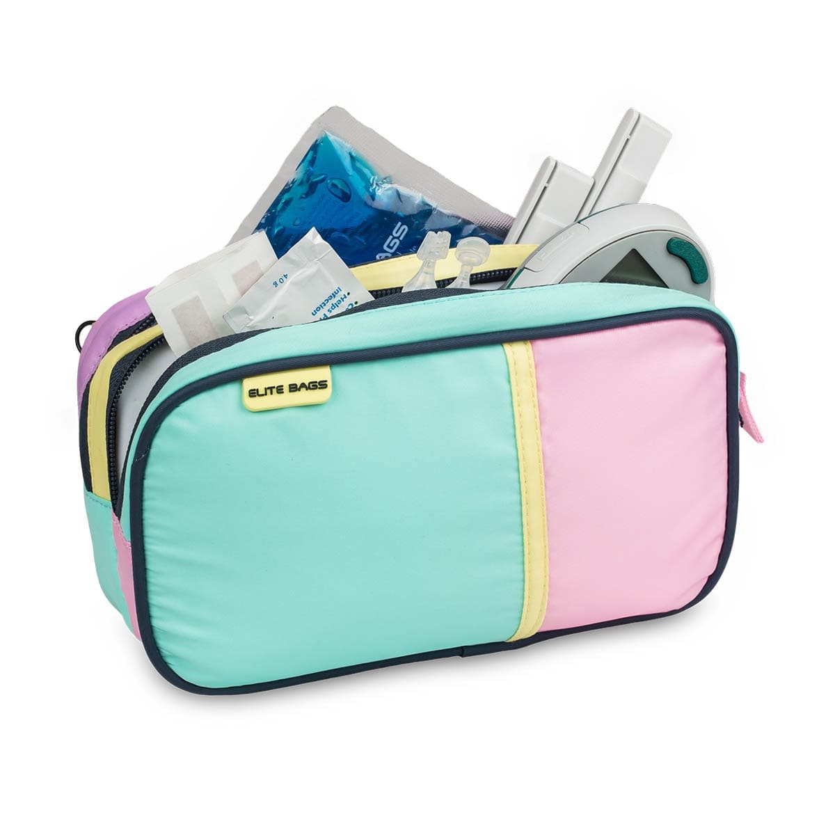 Elite Bags DIAS COOL Isothermal Diabetes Kit Pouch – Pink – Open