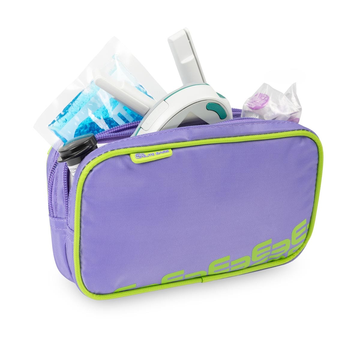 Elite Bags DIAS Diabetics Pouch – Purple – Open