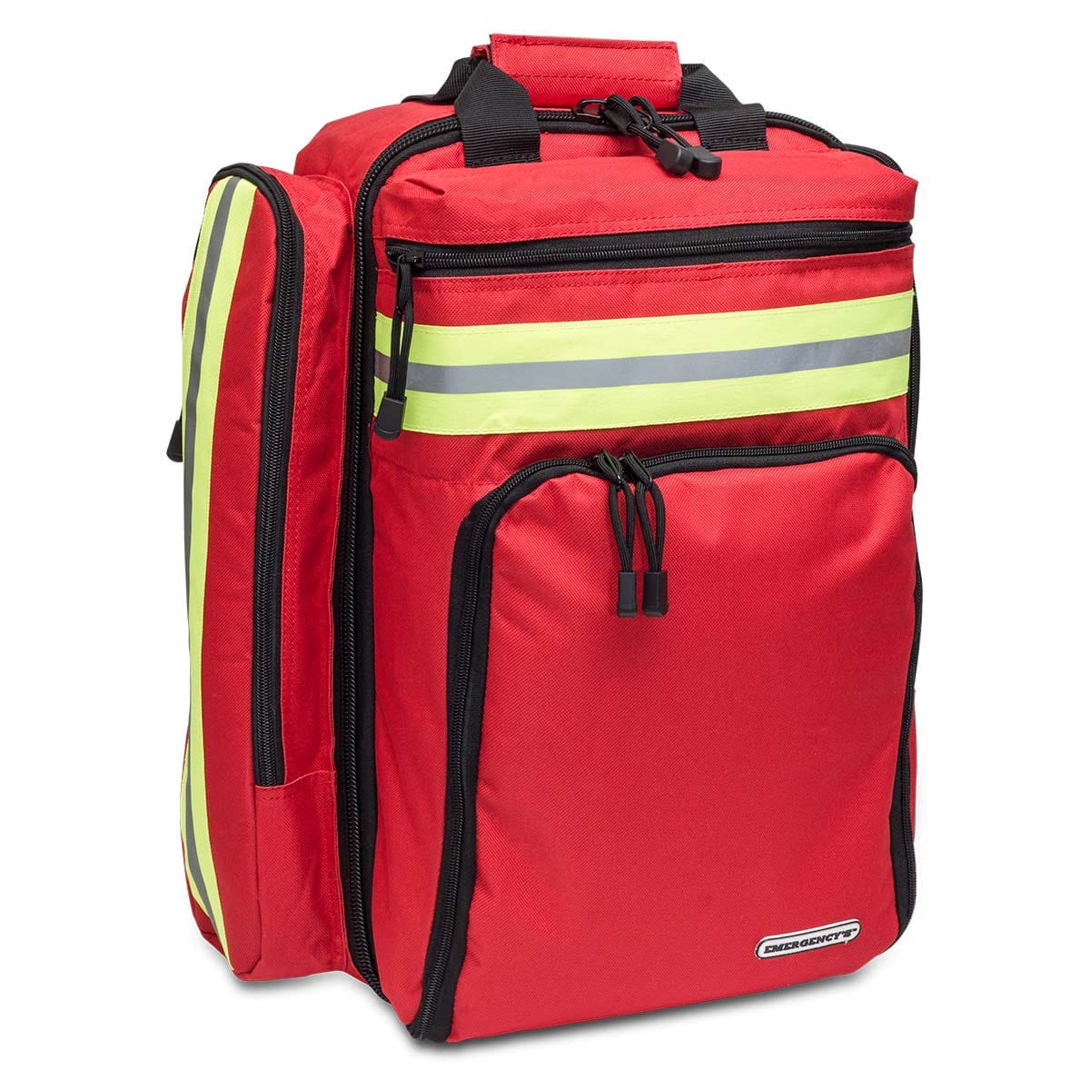 Elite Bags EMS Basic Life Support Rescue Backpack – Red – Front