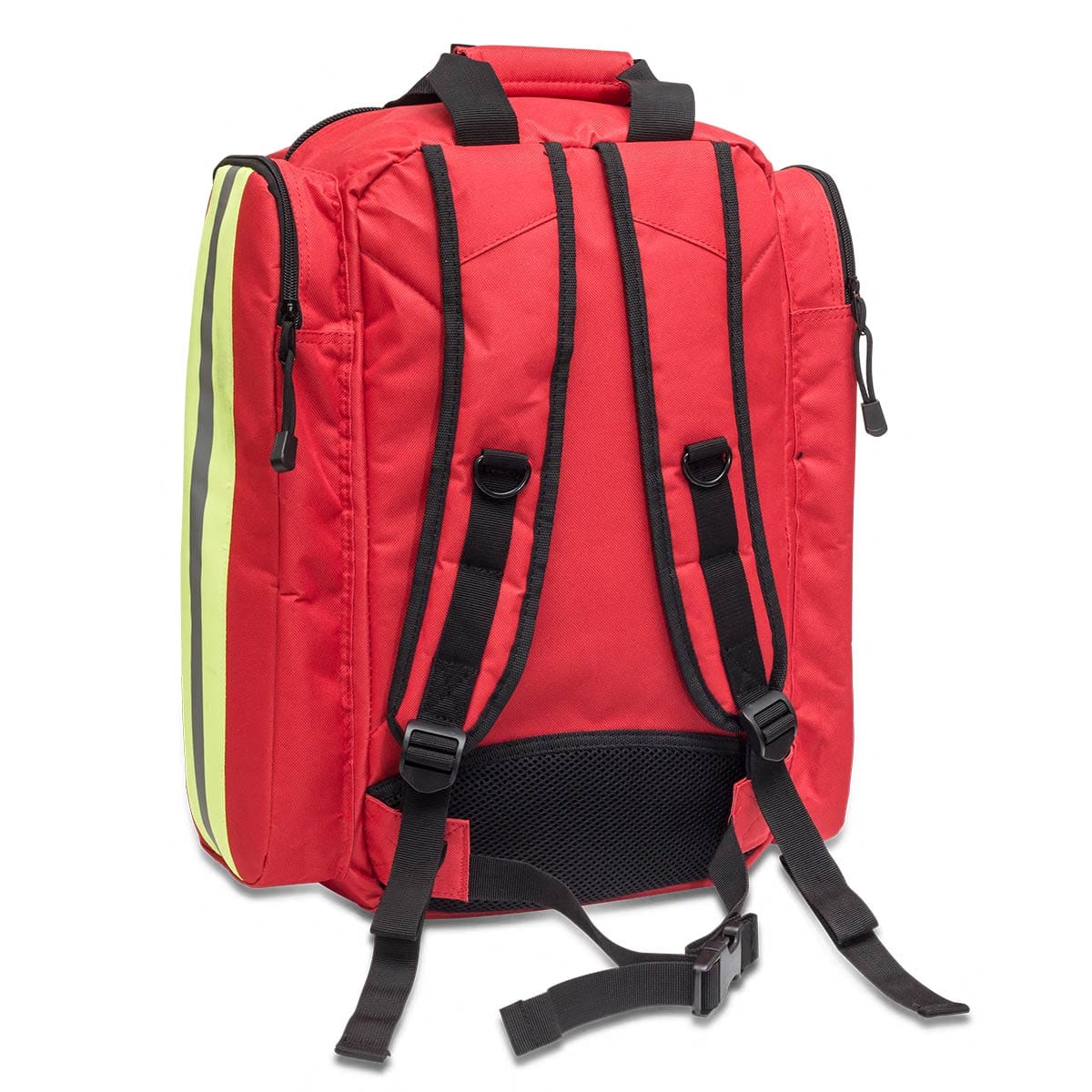 Elite Bags EMS Basic Life Support Rescue Backpack – Red – Back