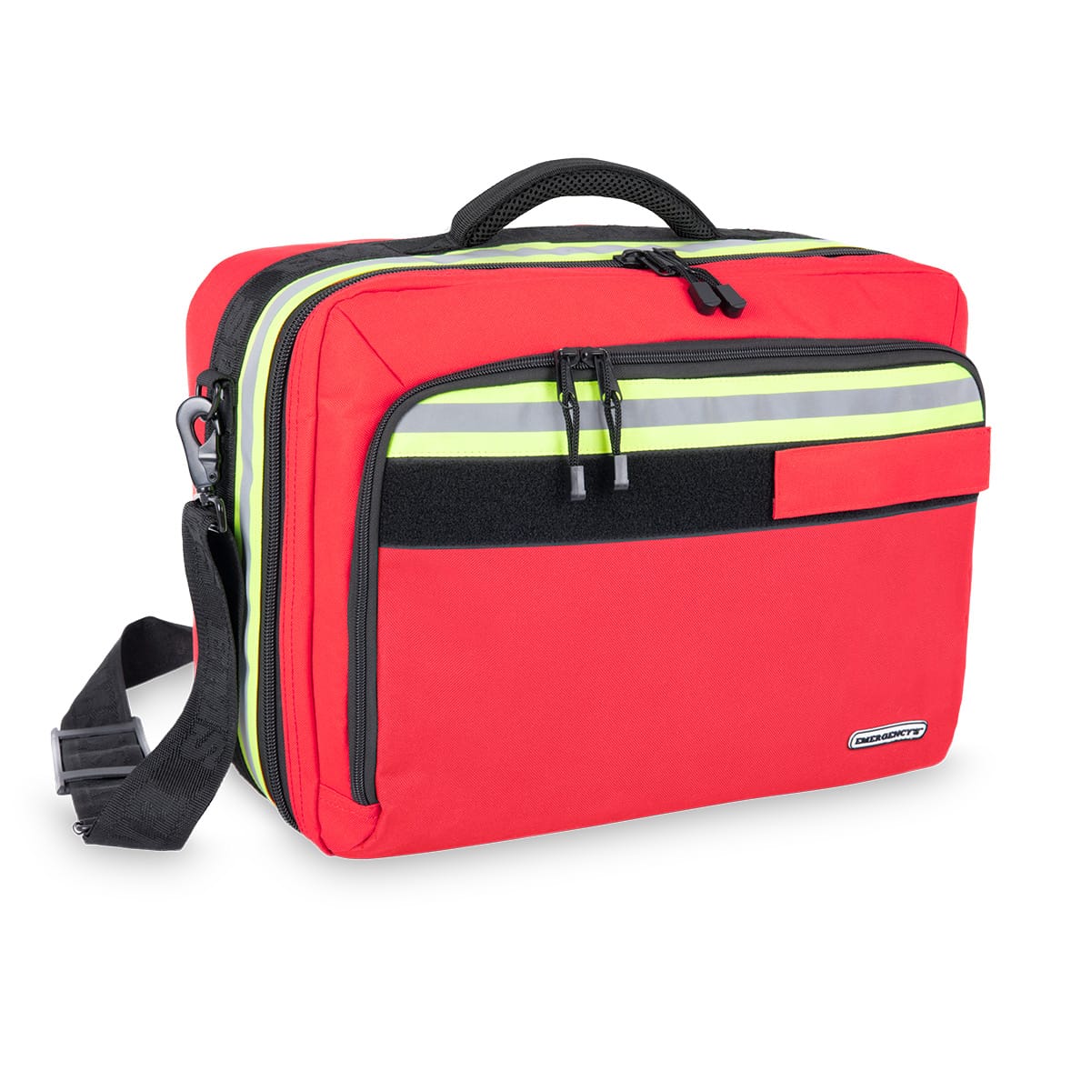 Elite Bags EMS Emergency Case with Shoulder Strap – Red – Front