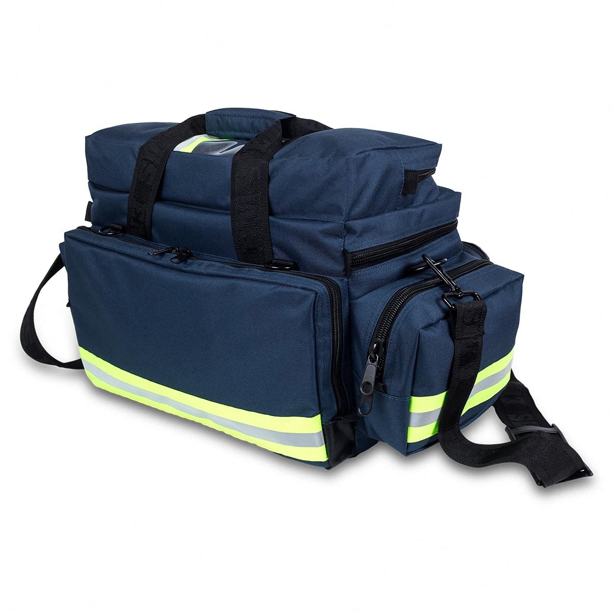 Elite Bags EMS Large Capacity Emergency Medical Bag – Blue – Back