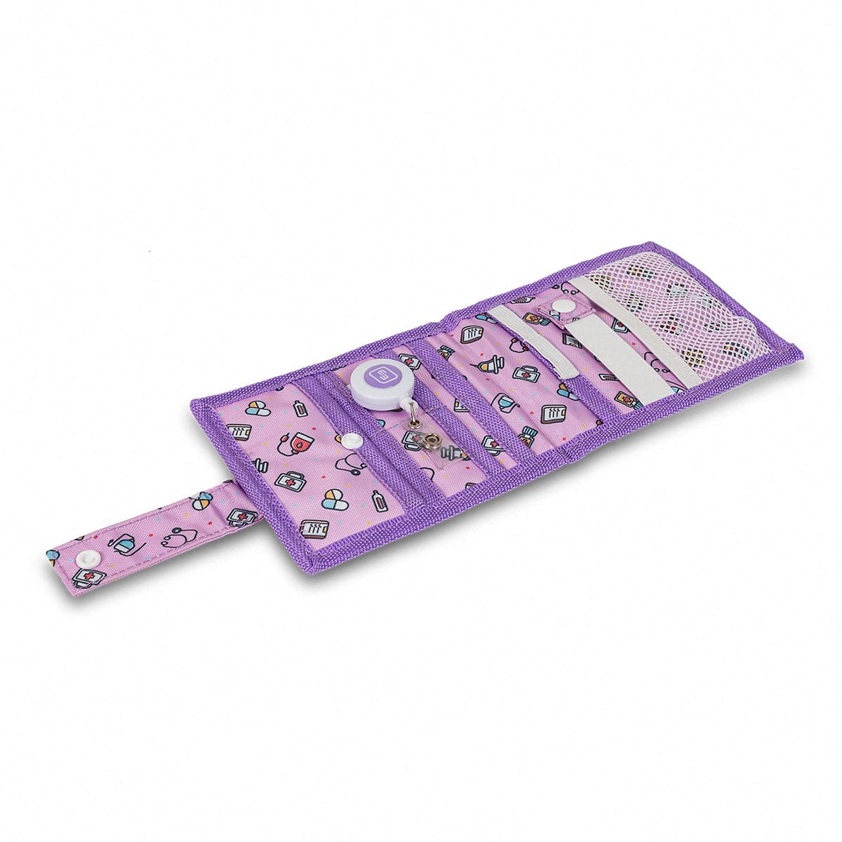 Elite Bags KEENS Nurse Organiser – Medical Symbols Purple