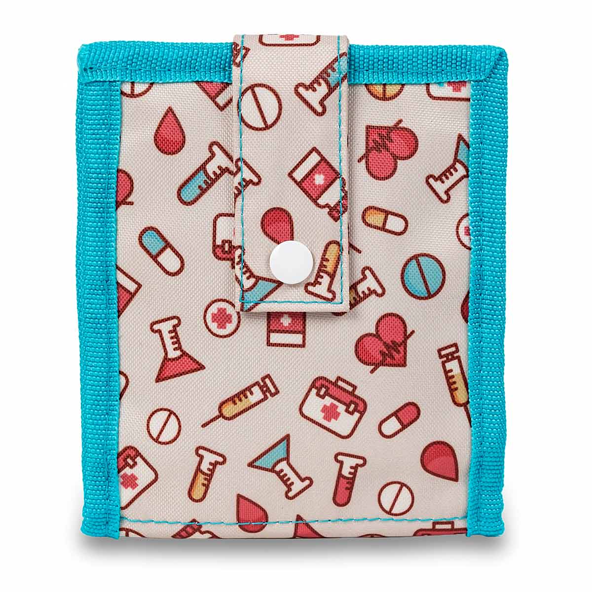 Elite Bags KEENS Nurse Organiser – Medical Symbols White – Front