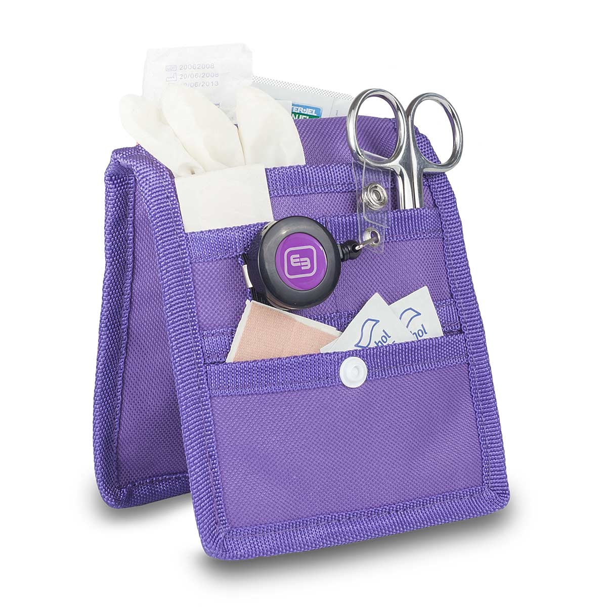 Elite Bags KEENS Nurse Organiser – Purple – Open