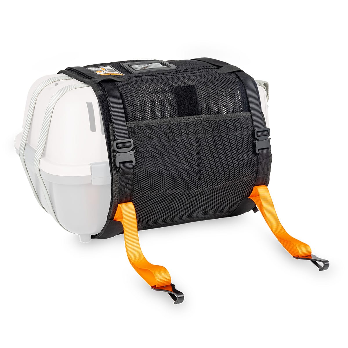 Elite Bags SRC PET CAR SAFETY Pet Carrier Restraint System – Black – Back