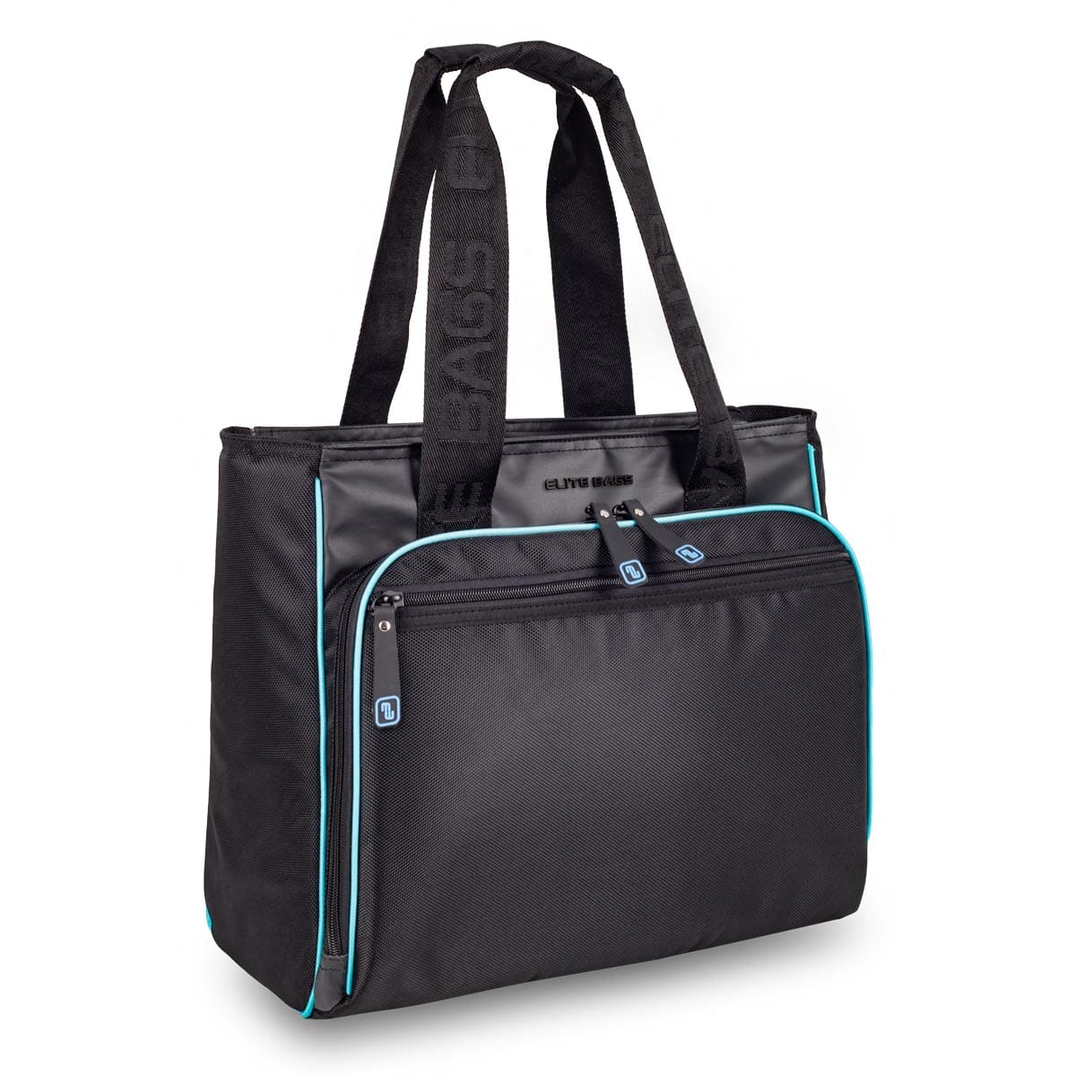 Elite Bags TECBAG Medical Tote Bag with Inner Organiser – Black – Front