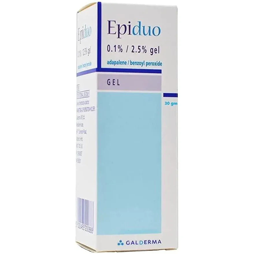 Galderma Acne Treatments Epiduo Gel 30g Adapalene 0.1%