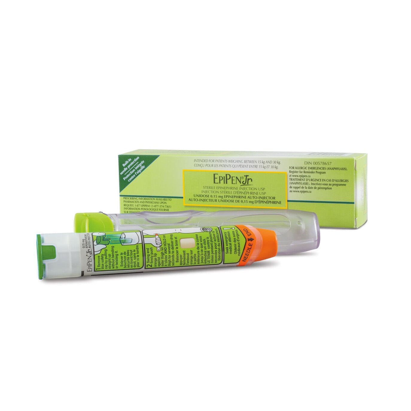 Epipen Auto-Injectors Epipen Junior Adrenaline Auto-Injector 0.15mg