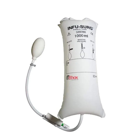 Medshop Infusion Pressure Bag Ethox Infu-surg Pressure Infusion Bag 1Litre Pack/5