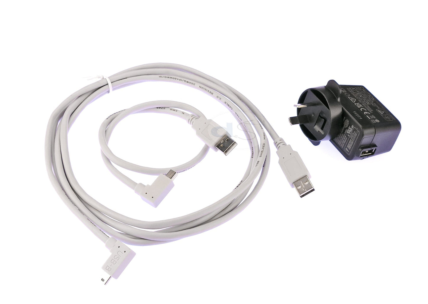 Hillrom - Welch Allyn Power Supply with USB Cables for 777-Series Wall Transformers