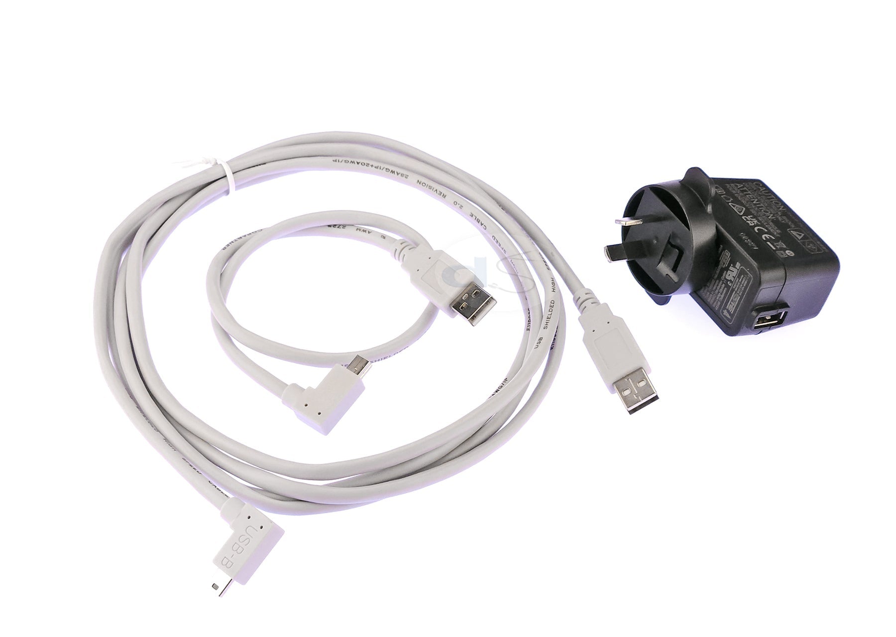 Hillrom - Welch Allyn Power Supply with USB Cables for 777-Series Wall Transformers