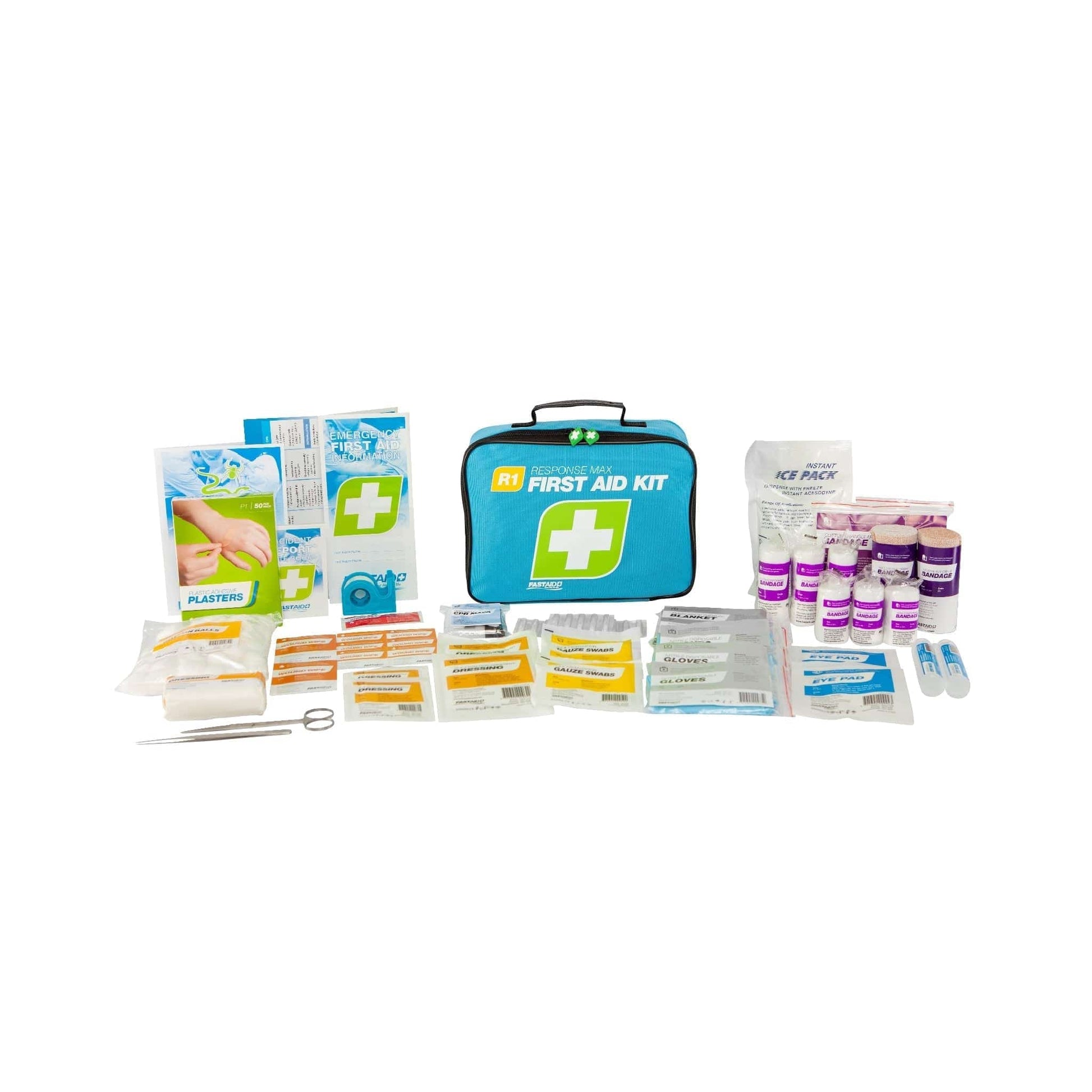 FastAid First Aid Kits FastAid R1 Response Max Soft Pack First Aid Kit