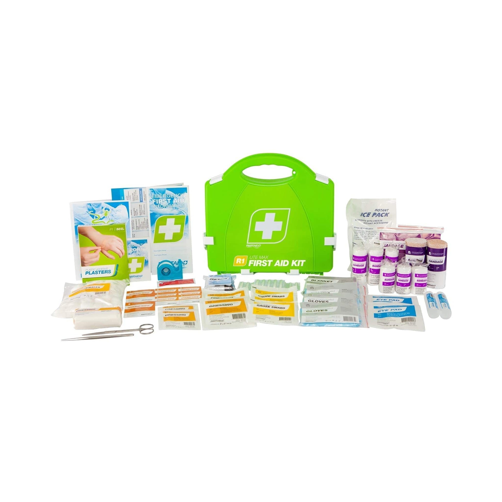 FastAid First Aid Kits FastAid R1 Ute Max Plastic Portable First Aid Kit