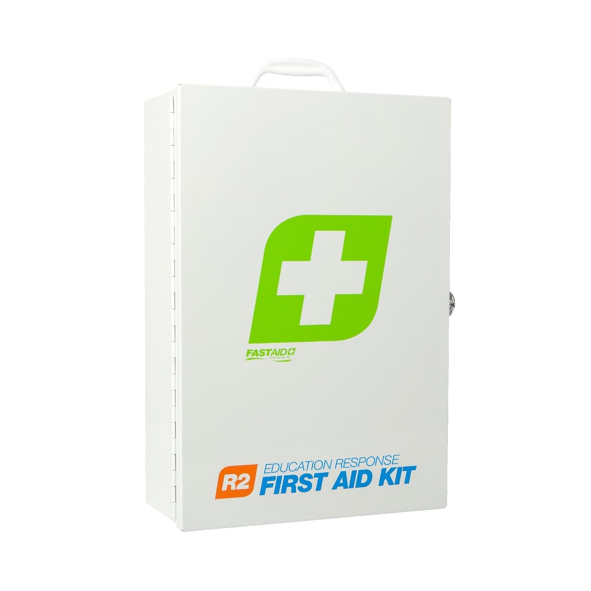 FastAid First Aid Kits FastAid R2 Education Responseâ Metal Cabinet First Aid Kit