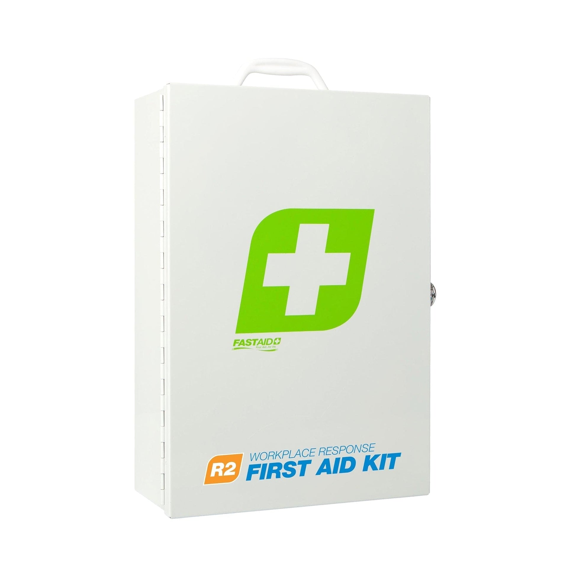 FastAid First Aid Kits FastAid R2 Workplace Response Metal Cabinet First Aid Kit