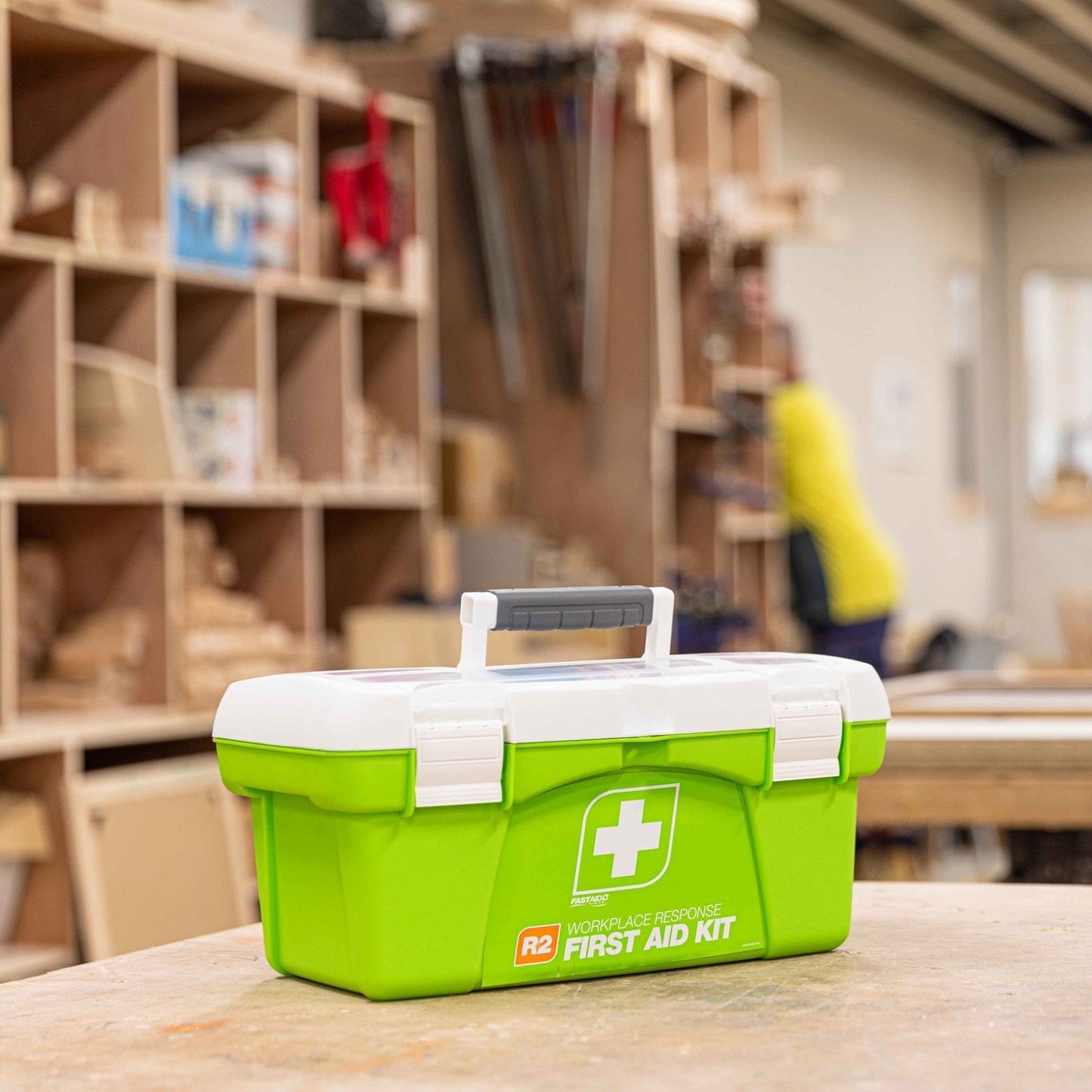 FastAid First Aid Kits FastAid R2 Workplace Response Tackle Box First Aid Kit