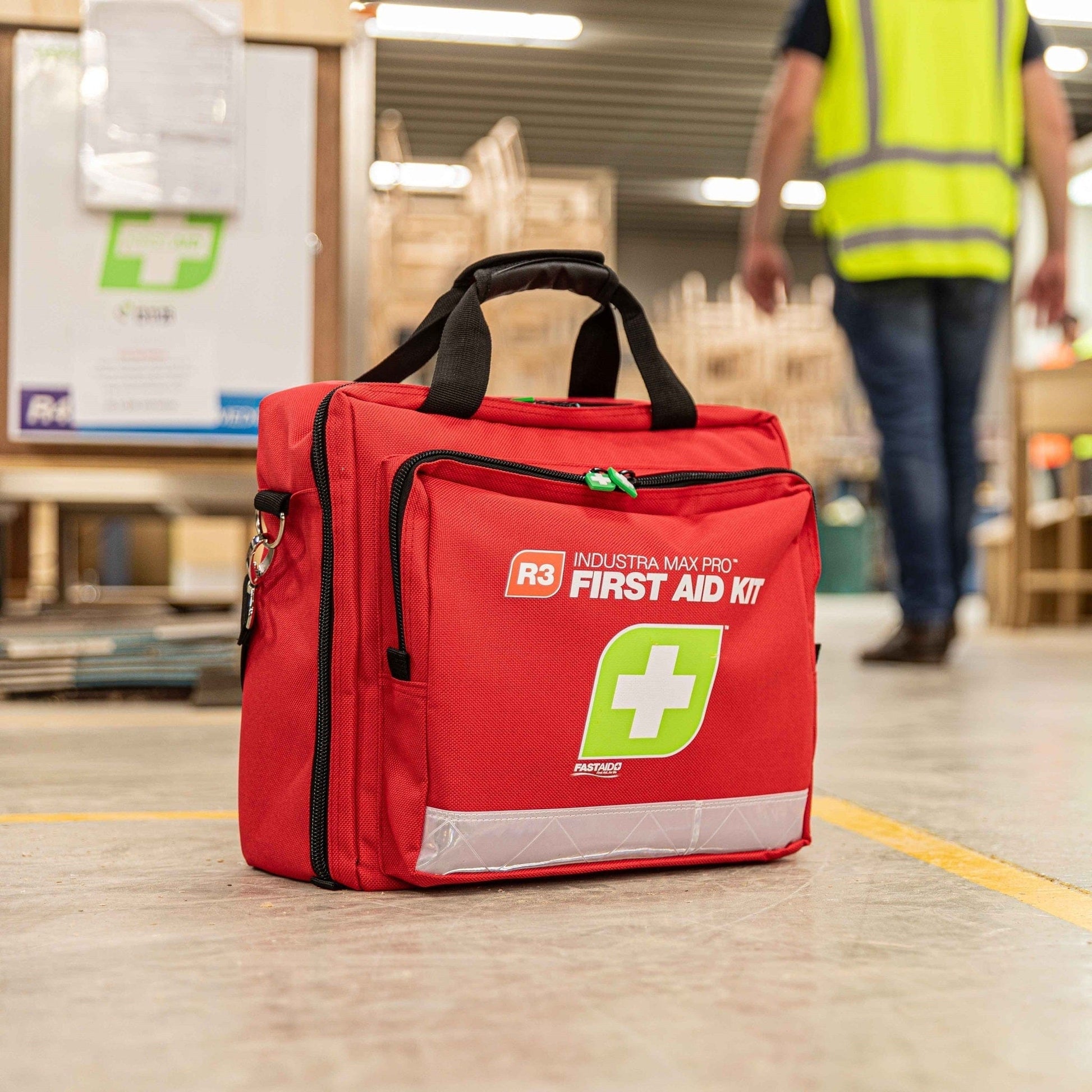 FastAid First Aid Kits FastAid R3 Industra Max Pro Soft Pack First Aid Kit