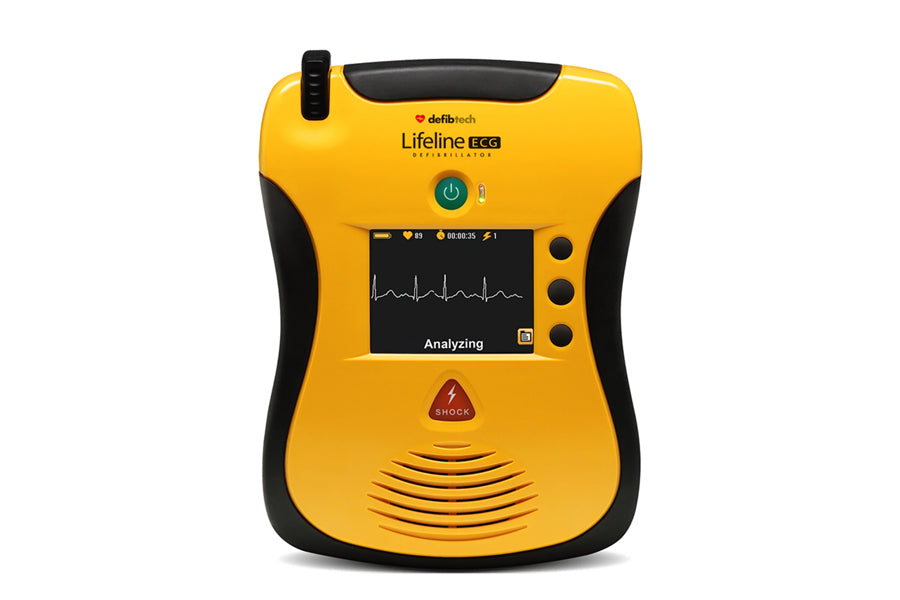 Defibtech Lifeline ECG AED with LCD and ECG Display