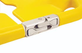 Ferno EXL Scoop Stretcher with 3 Restraints Yellow