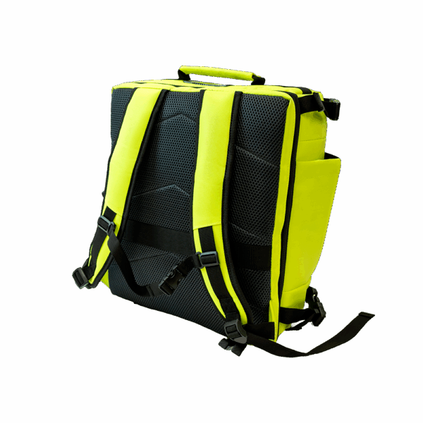 First Aid Backpack with Allergy Medication Storage Board – Emergency Response Kit
