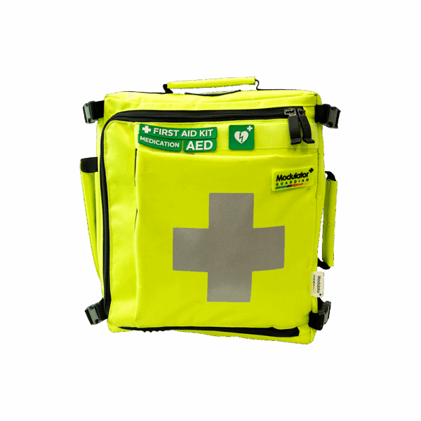 First Aid Backpack with Allergy Medication Storage Board – Emergency Response Kit