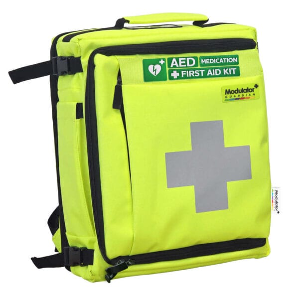 First Aid Backpack with Allergy Medication Storage Board – Emergency Response Kit