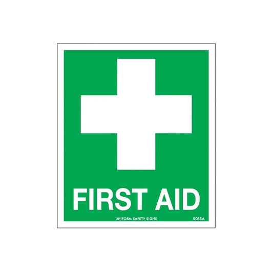 FastAid First Aid Equipment First Aid Kit Sticker, 120 x 140mm