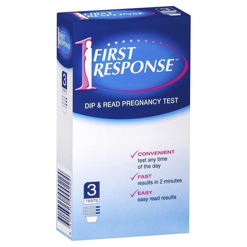 First Response Dip & Read 3 Test 1