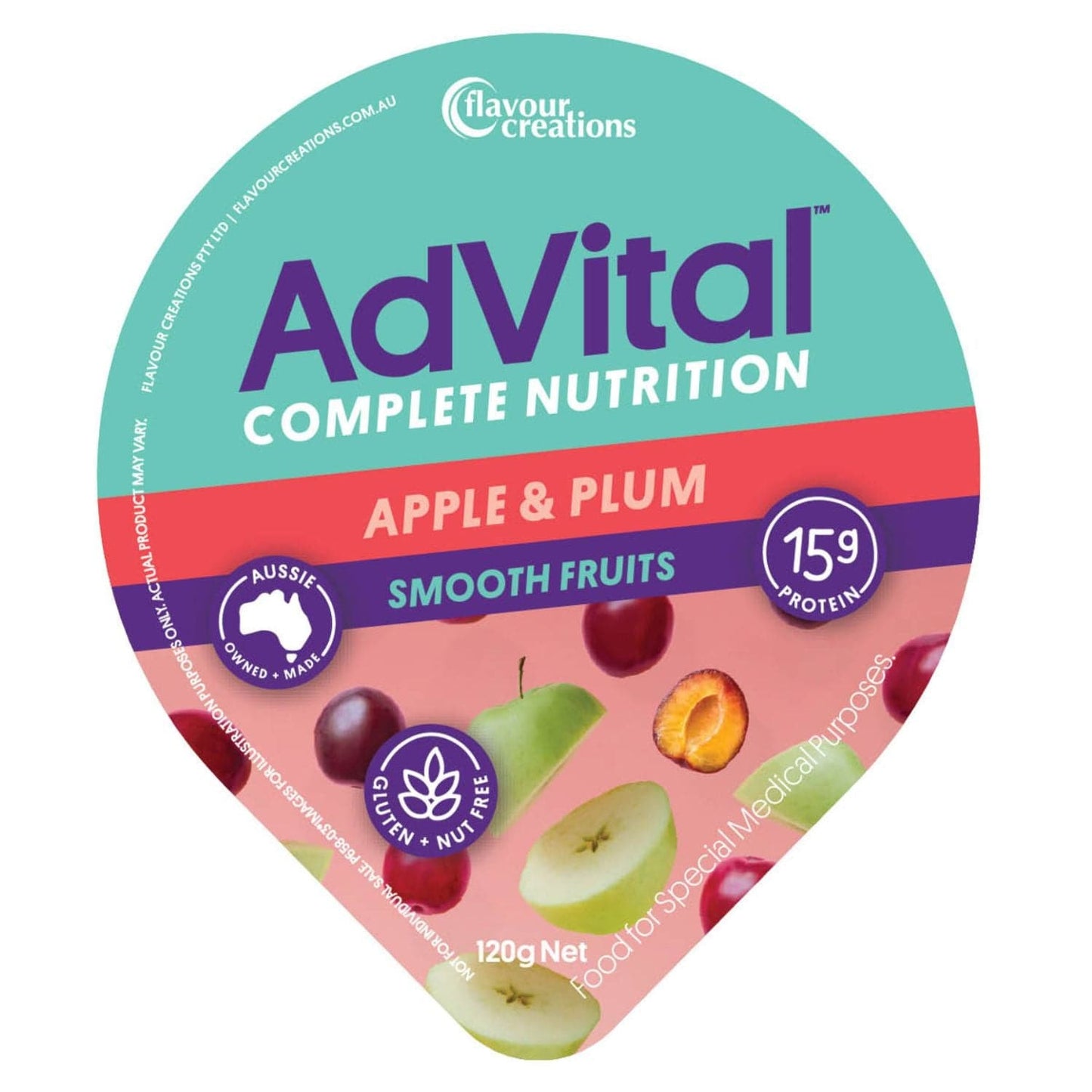 Flavour Creations AdVital Smooth Fruits Apple & Plum
