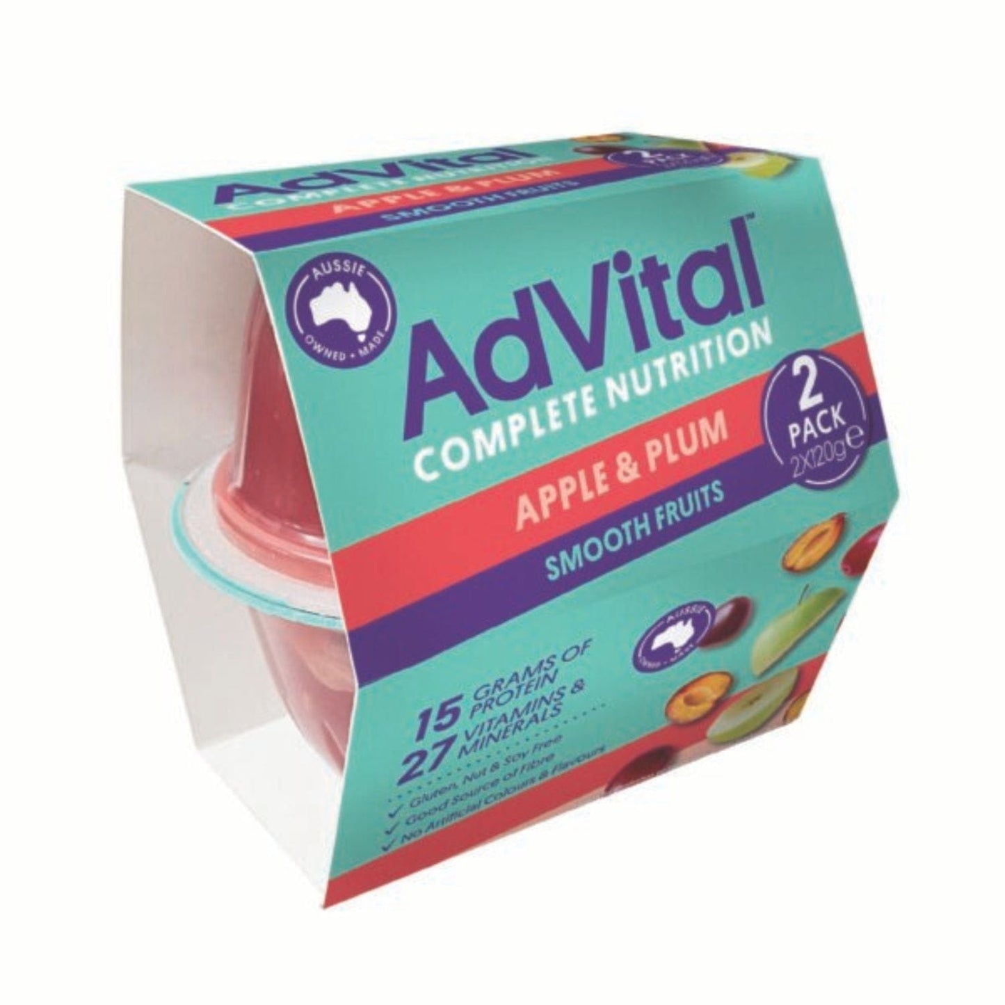 Flavour Creations AdVital Smooth Fruits Apple & Plum