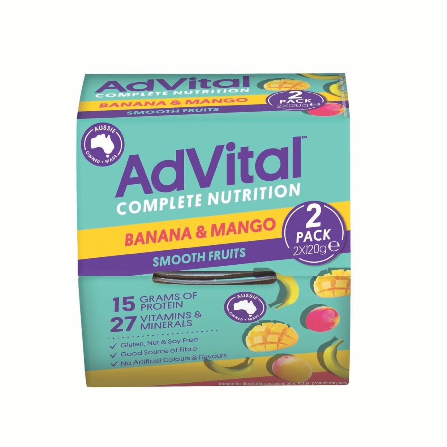 Flavour Creations AdVital Smooth Fruits Banana & Mango