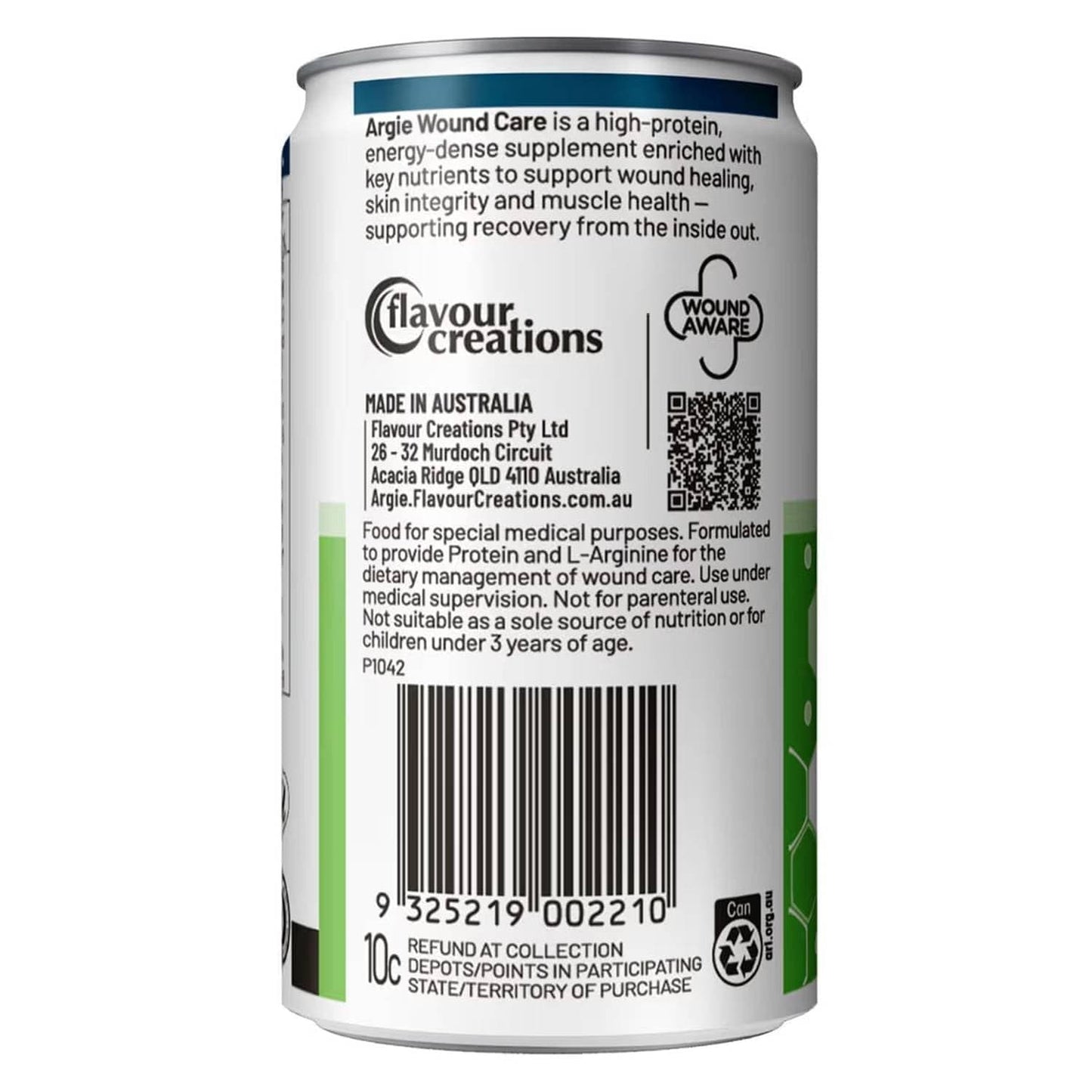 Flavour Creations Argie Arginine Green