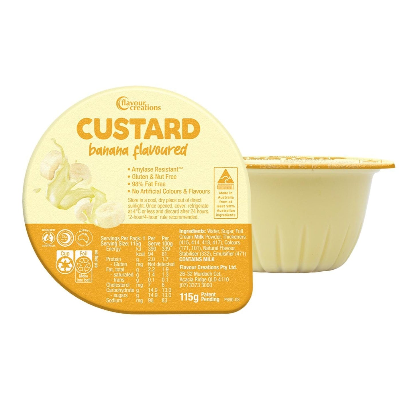 Flavour Creations Banana Custard