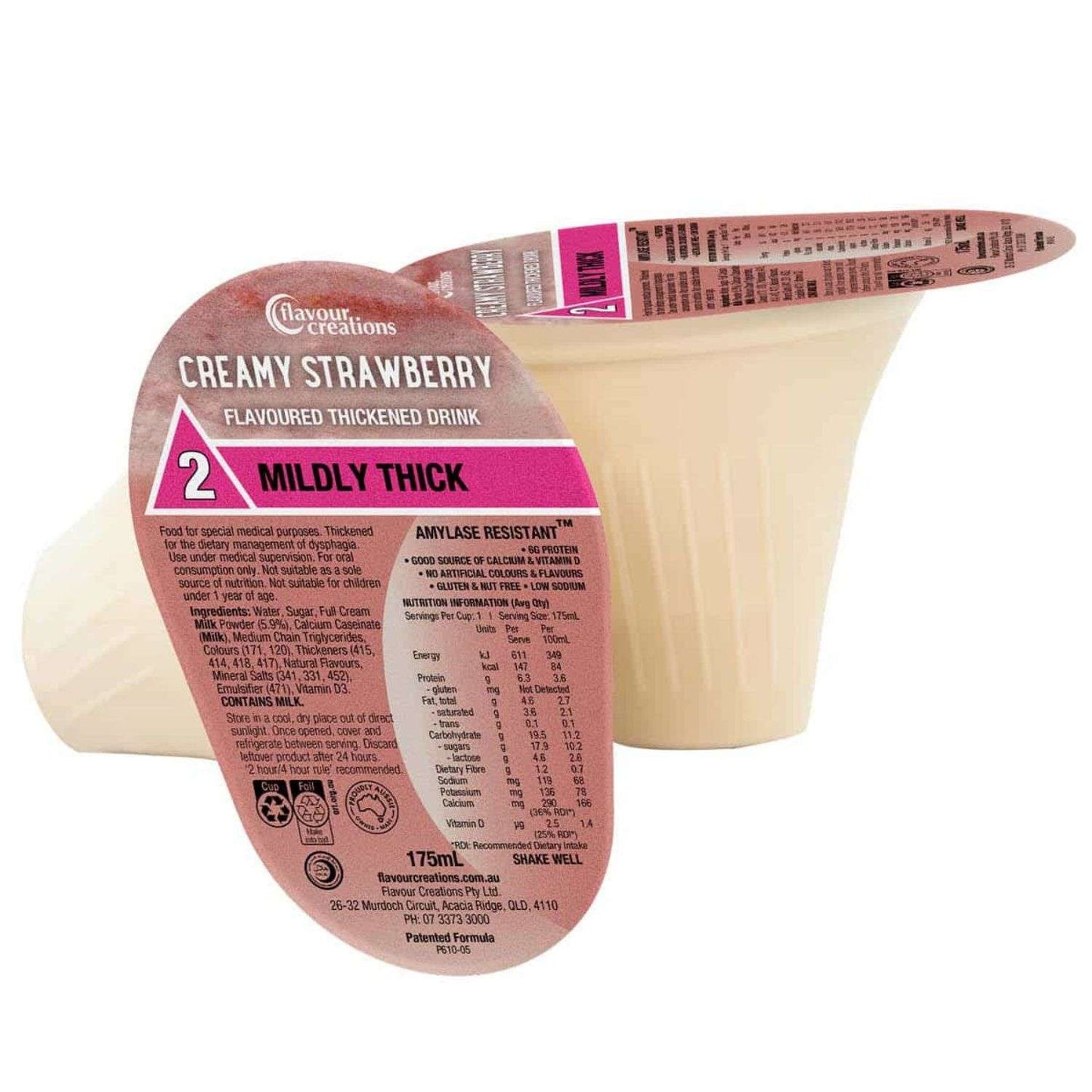 Flavour Creations Creamy Strawberry