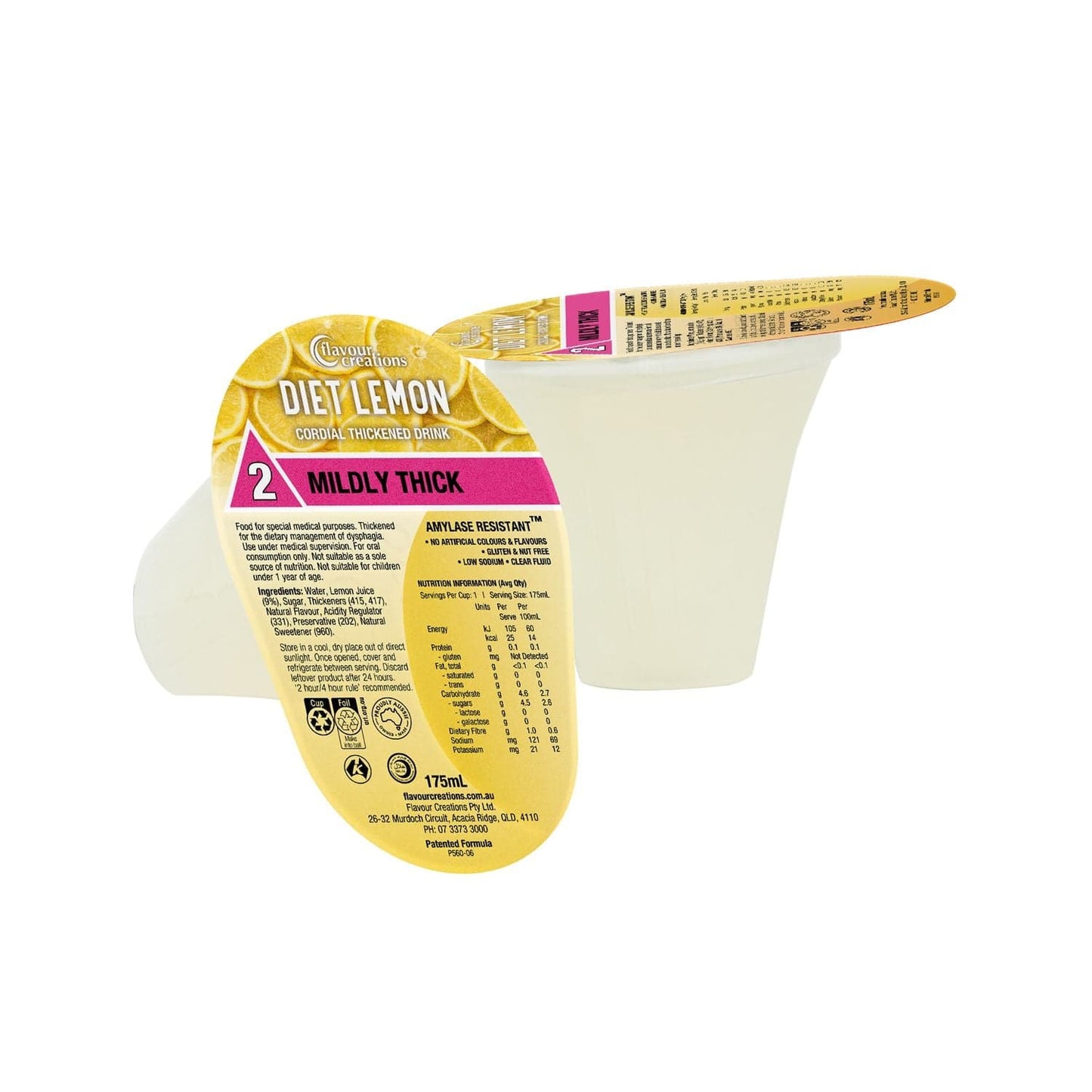 Flavour Creations Diet Lemon Cordial