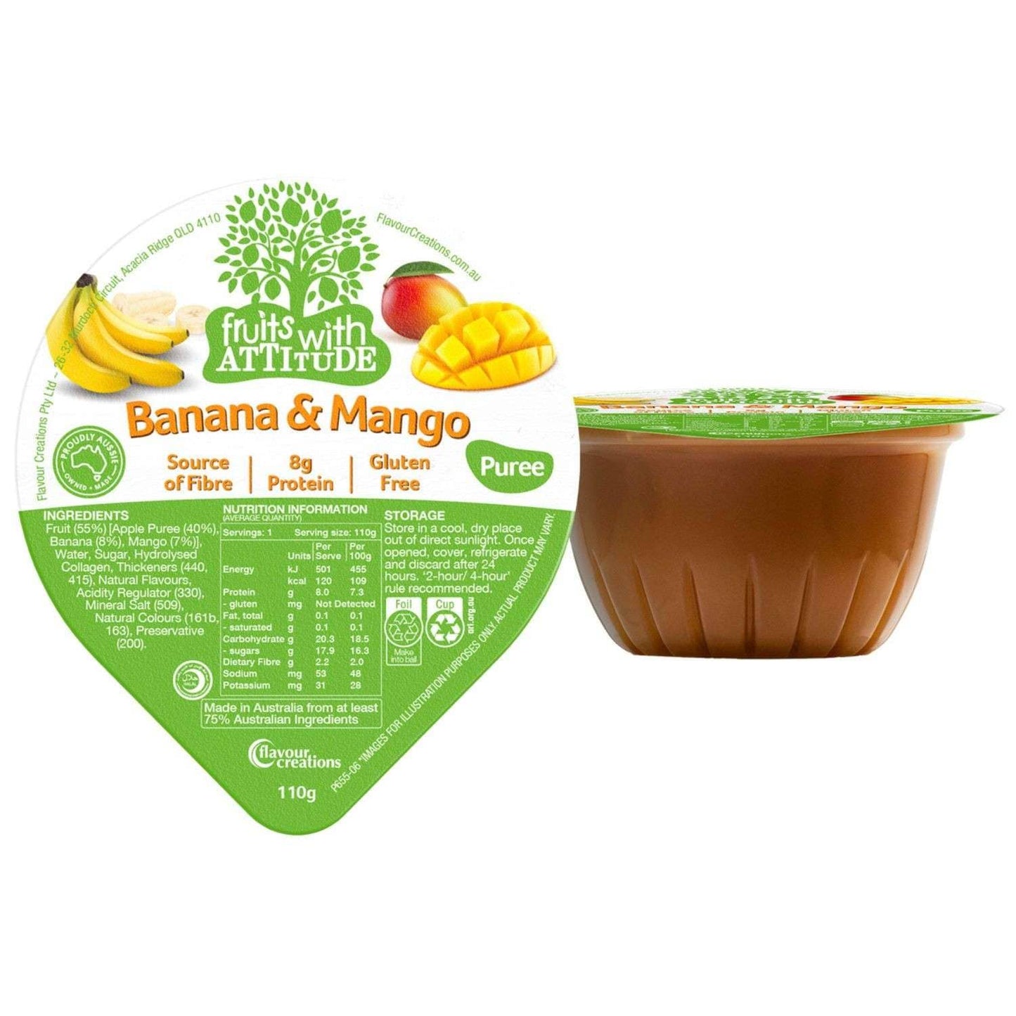 Flavour Creations Fruit with Attitude Banana & Mango