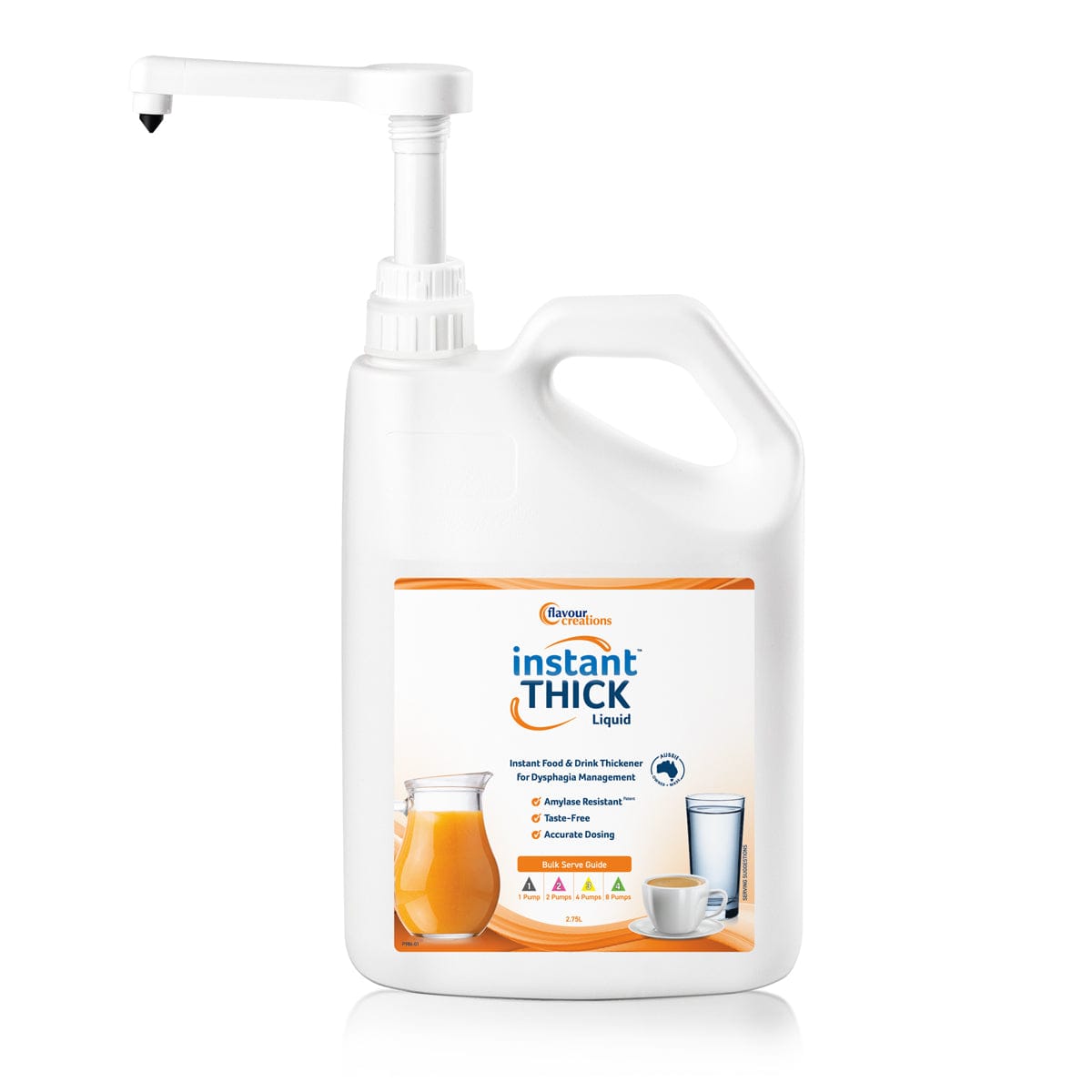 Flavour Creations Instant Thick Liquid 2.75L Bulk Serve – 2 Pack