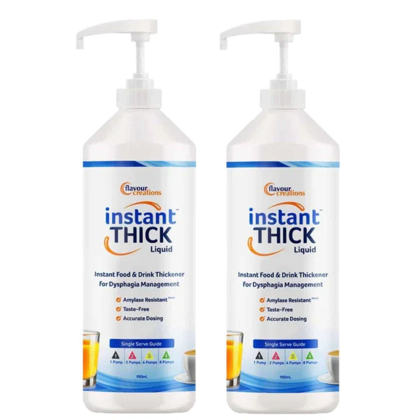 Flavour Creations Instant Thick Liquid Thickener 950mL Bottle